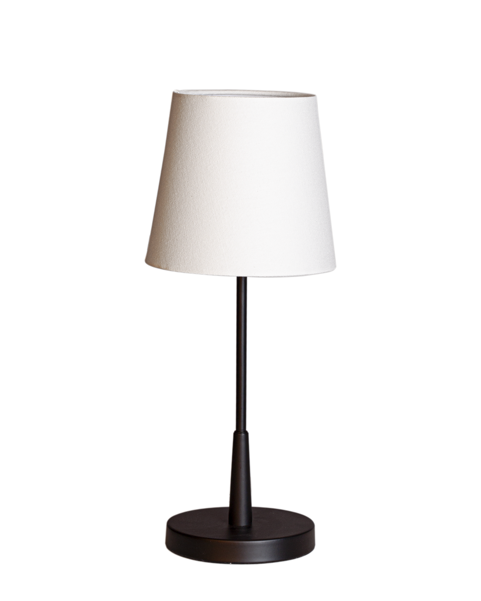 Lumi bordslampa H48,5 cm matt svart/vit