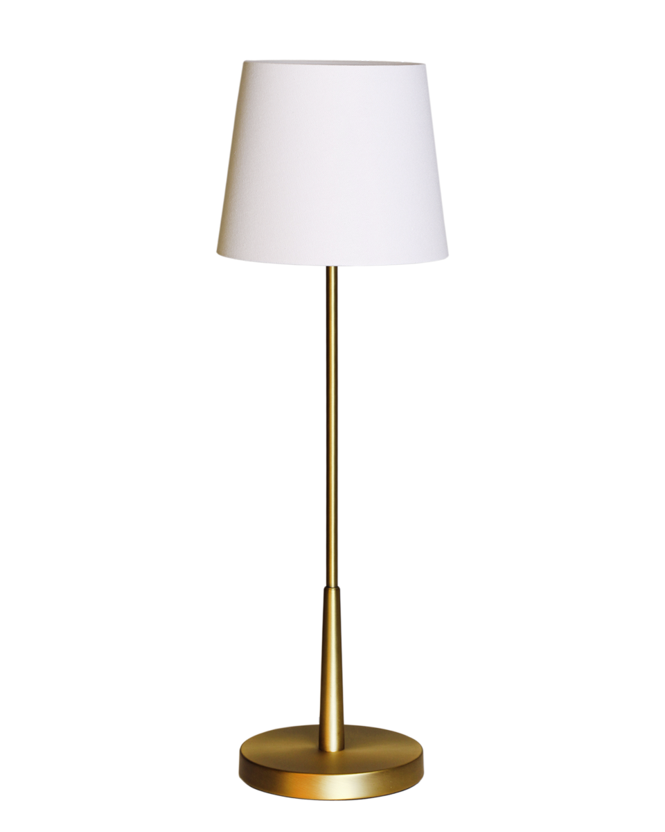 Lumi bordslampa H72 cm guld/vit